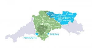 Devon Map