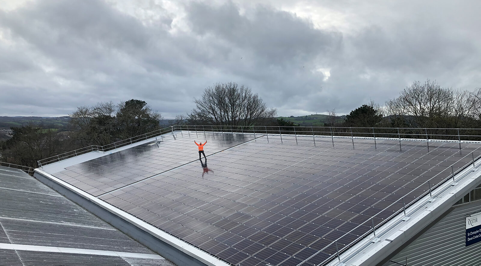 Solar Panels on roof